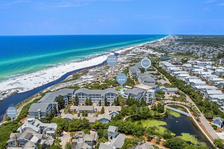 Luxury WaterSound Retreat Above the Dunes - Inlet Beach, Florida