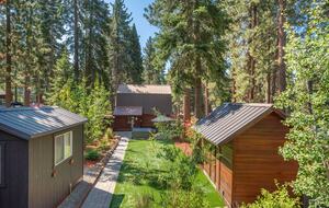 Restored Lake Tahoe Cabin on Brockway Golf Course - Tahoe Vista, California