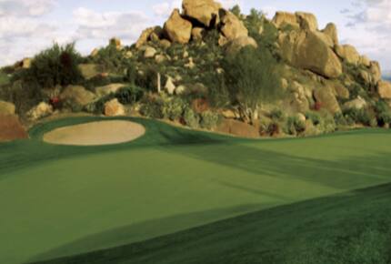 Troon North 9th Hole Green