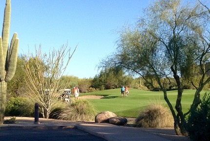Troon North 9th Hole Green