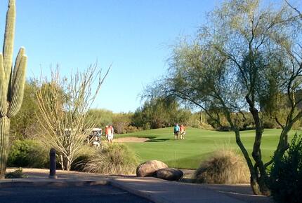 Troon North 9th Hole Green