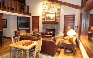 View of loft from great room