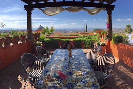 Villa Overlooking La Parroquia - San Miguel de Allende, Mexico