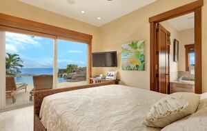 Ocean and pools view from Makai suite