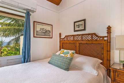 Direct Oceanfront Kauai North Shore. 4 bed/4 bath A/C - Princeville, Hawaii