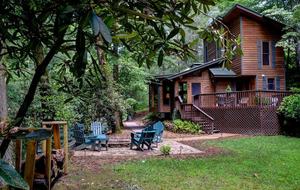 Creek Front Mountain Retreat - Hayesville, North Carolina