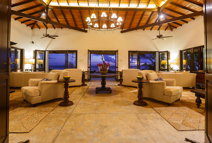A Deluxe Room at Mosvold Villas