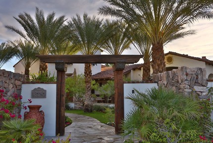 Private Lake Front Spanish Hacienda - Indio, California