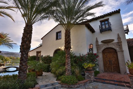 Private Lake Front Spanish Hacienda - Indio, California