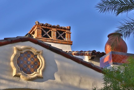 Private Lake Front Spanish Hacienda - Indio, California