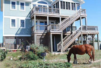 Stargazer Oceanside Home in Carova Beach - Outer Banks