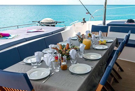 TradeWinds 70ft 5 Cabin Crewed Catamaran Flagship Class – St. Vincent and The Grenadines Sailing Vacation
