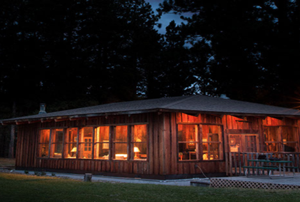 Frank Lloyd Wright Montana compound - Alpine Meadows Ranch - Darby, Montana