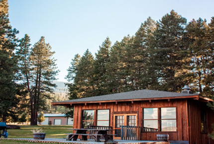 Frank Lloyd Wright Montana compound - Alpine Meadows Ranch