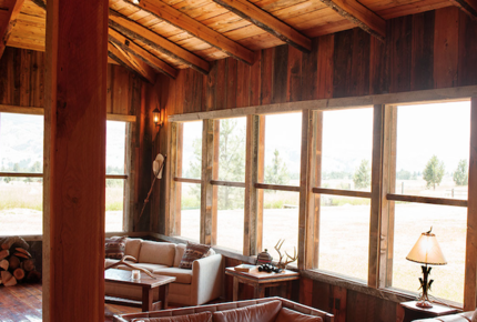 Frank Lloyd Wright Montana compound - Alpine Meadows Ranch