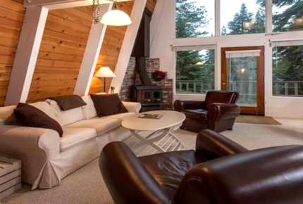 Modern A-Frame Lake Tahoe Cabin - Carnelian Bay, California
