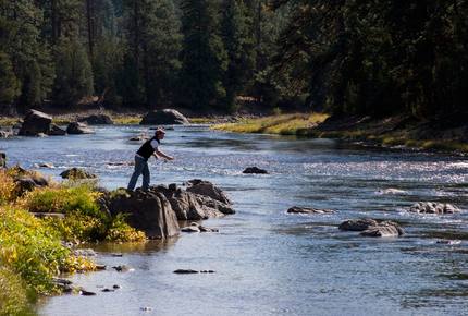 CURATED GLAMPING THE NIGHT AWAY - Montana Moonlight Tented Safari, Montana