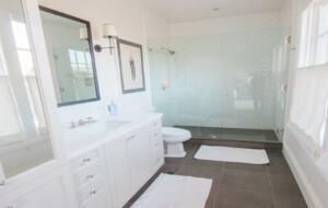 The second guest bathroom.