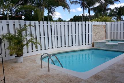 Tres Palmas Villa with gorgeous golf, lake & ocean horizon views - La Romana, Dominican Republic