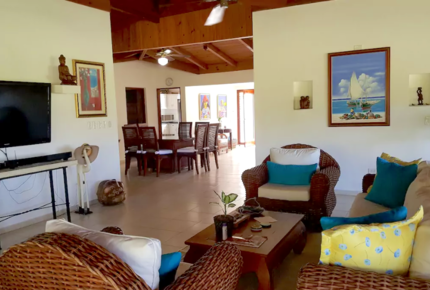 Tres Palmas Villa with gorgeous golf, lake & ocean horizon views - La Romana, Dominican Republic
