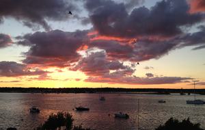 Martha's Vineyard Waterfront Sunsets - Oak Bluffs, Massachusetts