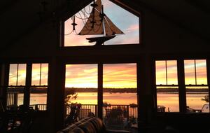 Martha's Vineyard Waterfront Sunsets - Oak Bluffs, Massachusetts