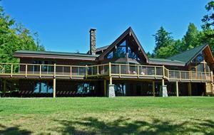 Mountain Lake - Beach Front - Saranac Lake, New York