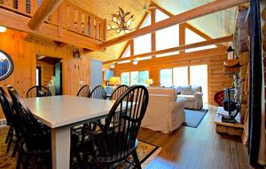 Lake Little Bear Log Home - Webb Lake, Wisconsin