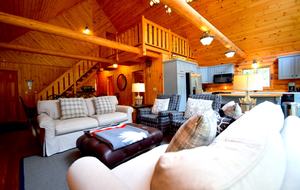 Lake Little Bear Log Home - Webb Lake, Wisconsin