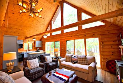 Lake Little Bear Log Home
