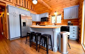 Lake Little Bear Log Home - Webb Lake, Wisconsin