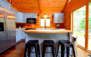 Lake Little Bear Log Home - Webb Lake, Wisconsin