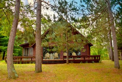 Lake Little Bear Log Home