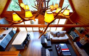 Lake Little Bear Log Home - Webb Lake, Wisconsin