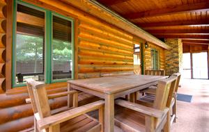 Lake Little Bear Log Home - Webb Lake, Wisconsin