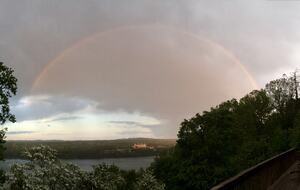 Typical spring weather