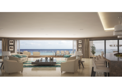 Diamante Ocean Club Residences - One Bedroom Jade Residence
