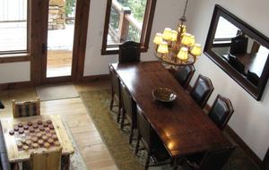 Dining room from Loft