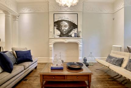 Luxurious Montreal Flat Facing Lafontaine Park