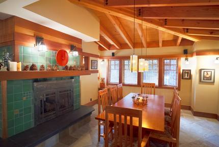 Forested Tahoe Mountain Lodge