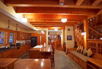 Forested Tahoe Mountain Lodge