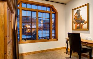 Primary Room with Views of the Main Street and the Mountains