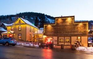 High West Distillery across the street