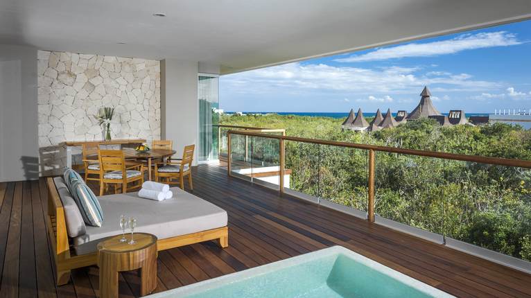 Grand Luxxe Three Bedroom Spa Suite at Vidanta Riviera Maya | Playa del