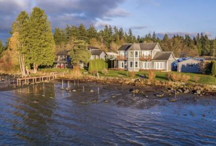 Waterfront Sunset Home in Birch Bay