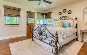 Master Bedroom - door leads to covered porch