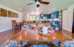 Open area kitchen, dining & living - perfect to entertain