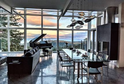 The Glass House on Vancouver Island