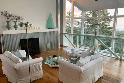 The Glass House on Vancouver Island