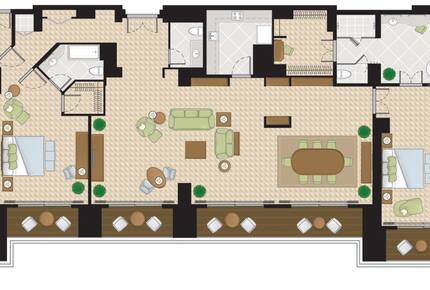 Luxury Penthouse at The Reef Atlantis - Paradise Island, Bahamas
